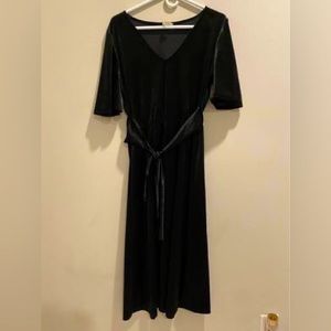 Black Velvet Dress